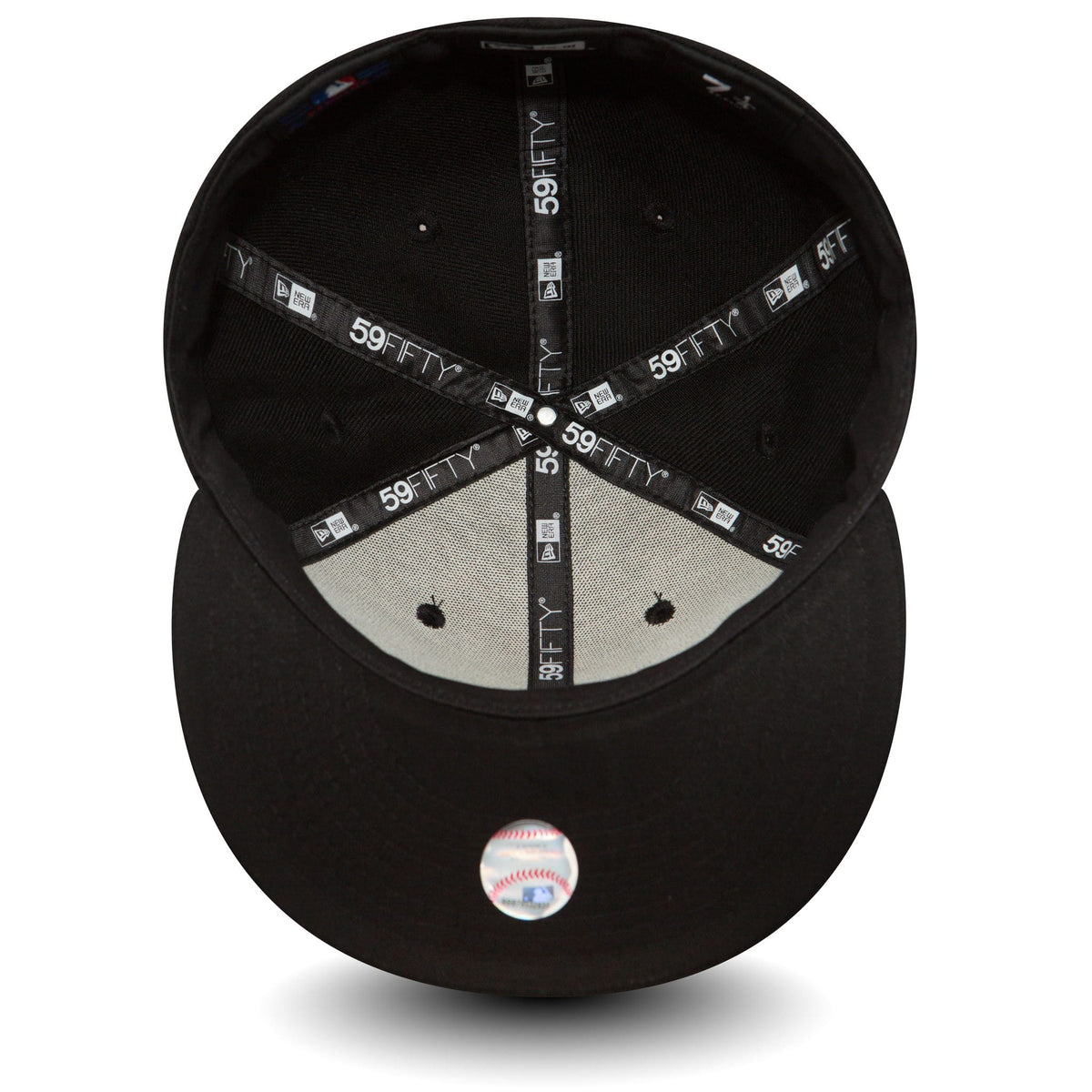 Atlanta Braves Essential Black 59FIFTY Cap-zelvios