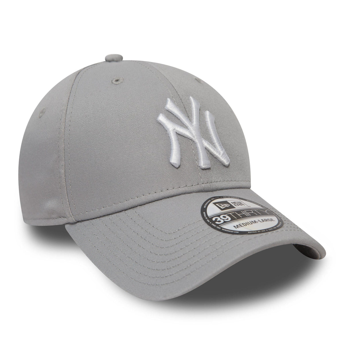 New York Yankees Essential Grey 39THIRTY Cap-zelvios
