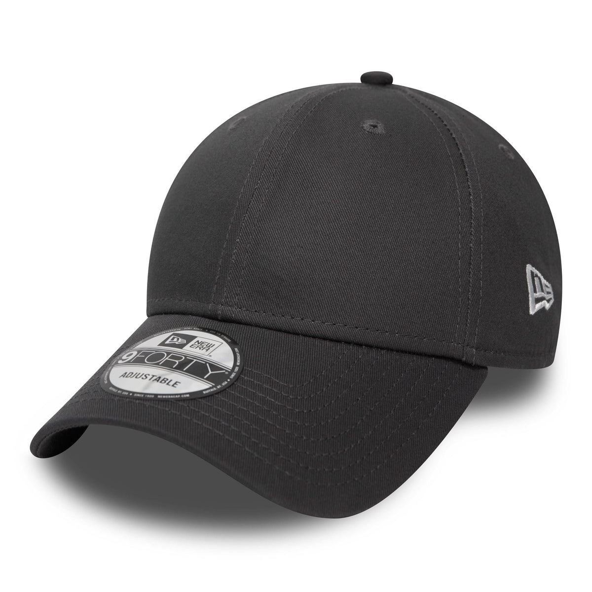 New Era Flag Charcoal Grey 9FORTY Cap-zelvios