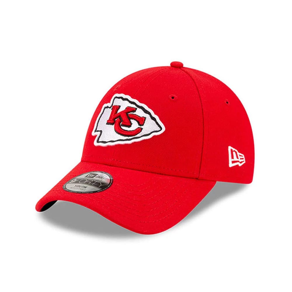 Kansas City Chiefs Youth The League Red 9FORTY Adjustable Cap-zelvios