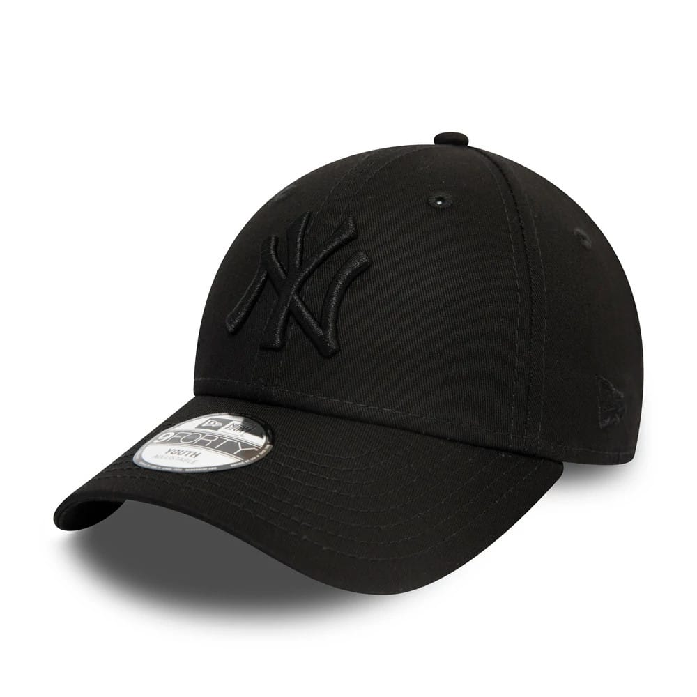 New York Yankees Essential Kids Black On Black 9FORTY Cap-zelvios