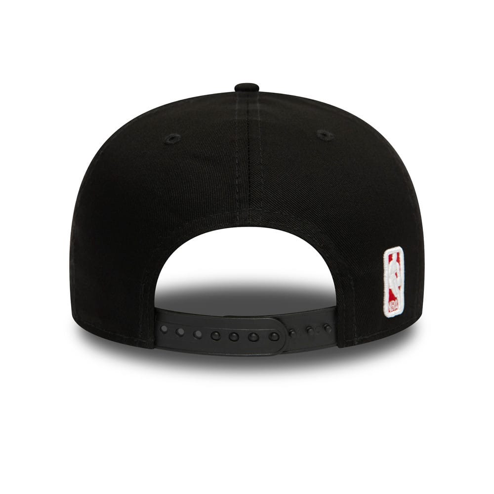 Chicago Bulls Logo Black 9FIFTY Cap-zelvios