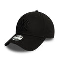 New York Yankees Essential Womens All Black 9FORTY Cap-zelvios