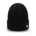 New Era Essential Black Cuff Beanie Hat-zelvios