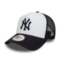 New York Yankees Team Colour White A-Frame Trucker Cap-zelvios