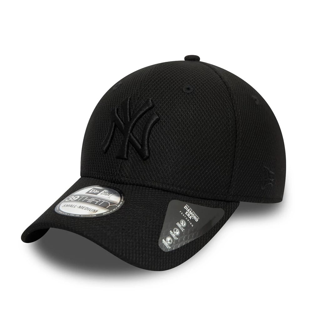 New York Yankees Diamond Era Black 39THIRTY Cap-zelvios