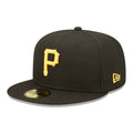 Pittsburgh Pirates Authentic On Field Game Black 59FIFTY Cap-zelvios