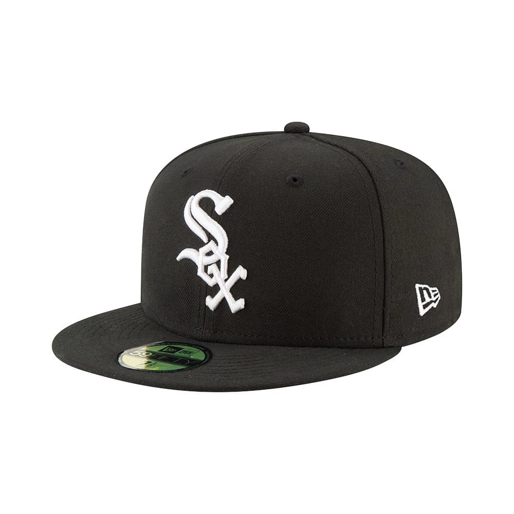 Chicago White Sox Authentic On Field Game Black 59FIFTY Cap-zelvios