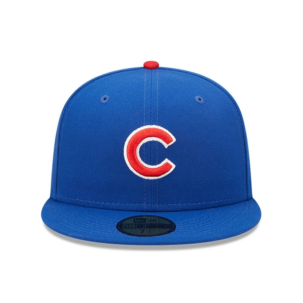 Chicago Cubs Authentic On Field Game Blue 59FIFTY Cap-zelvios