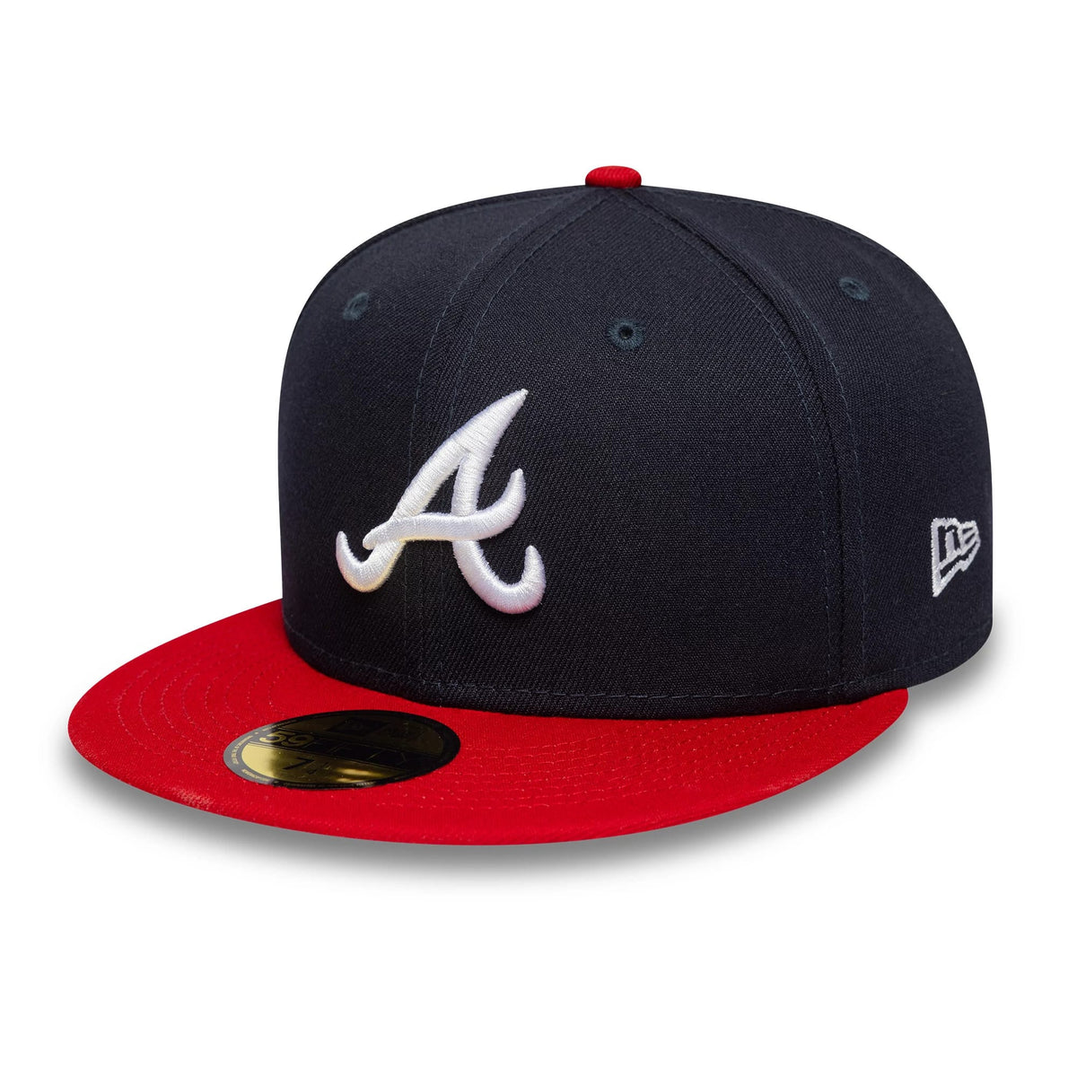 Atlanta Braves Authentic On Field Home Navy 59FIFTY Cap-zelvios