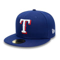 Texas Rangers MLB AC Perf Dark Blue 59FIFTY Fitted Cap-zelvios