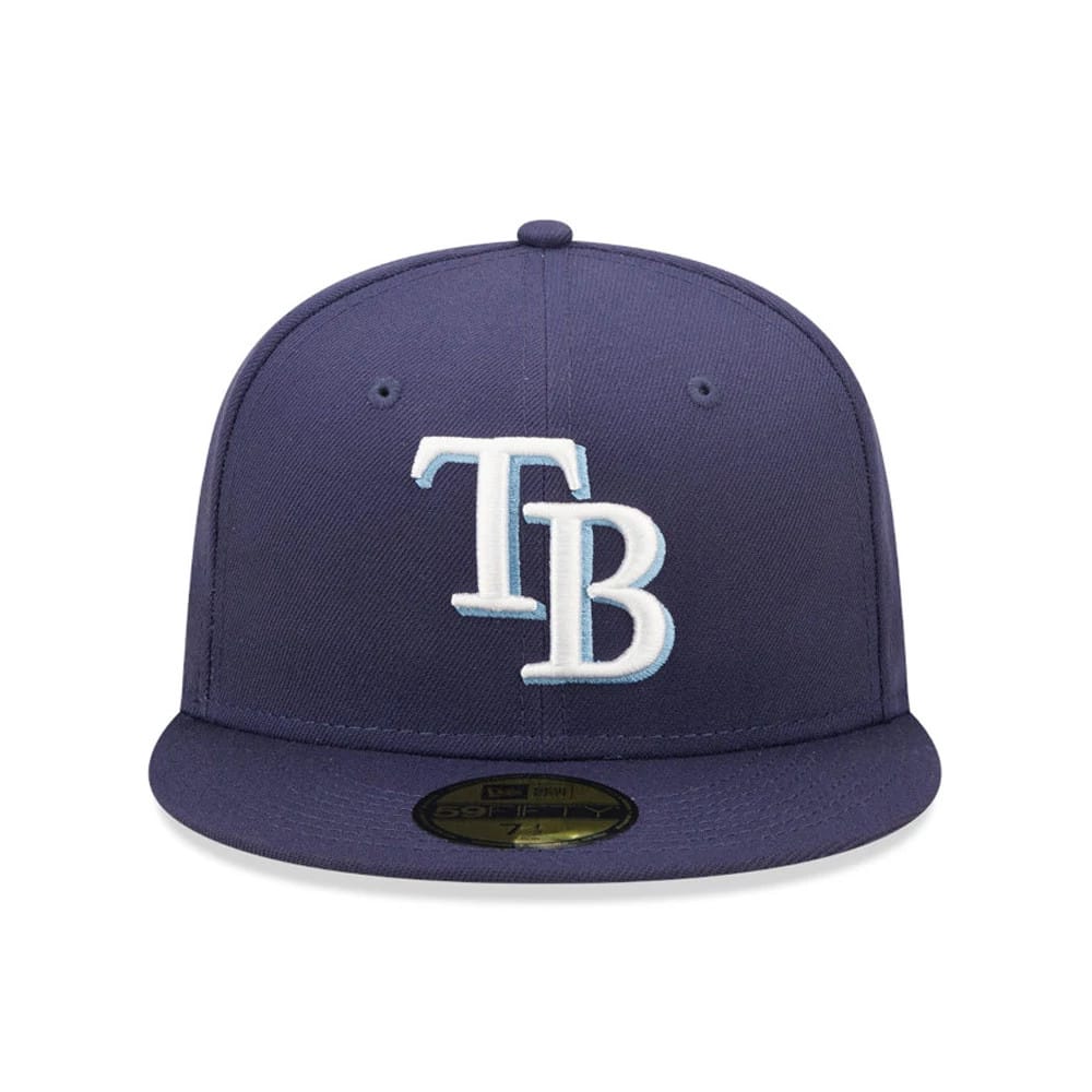 Tampa Bay Rays Authentic On Field Navy 59FIFTY Cap-zelvios