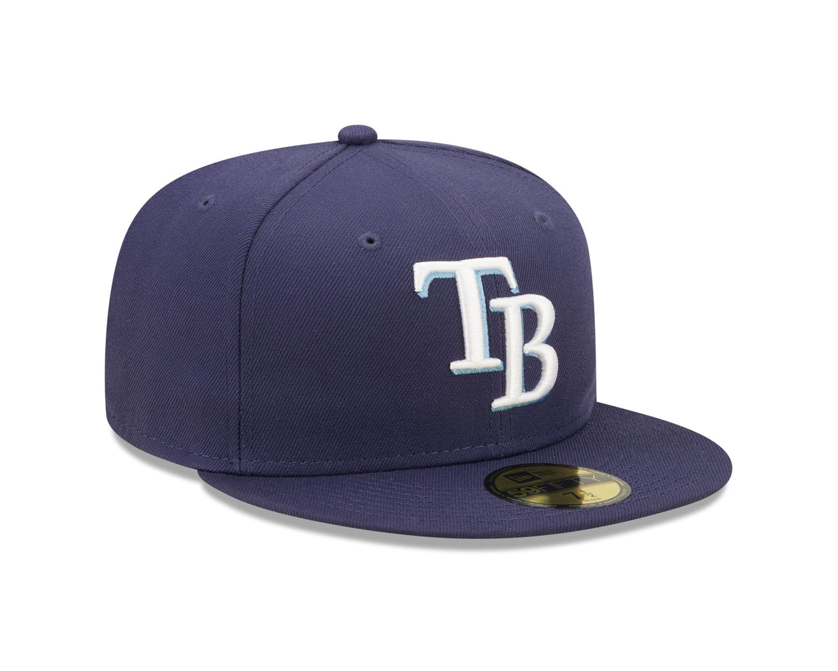 Tampa Bay Rays Authentic On Field Navy 59FIFTY Cap-zelvios