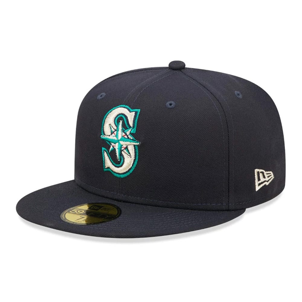 Seattle Mariners AC Perf Navy 59FIFTY Cap-zelvios