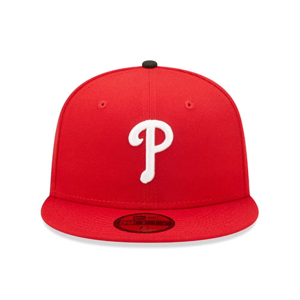 Philadelphia Phillies Authentic On Field Red 59FIFTY Cap-zelvios