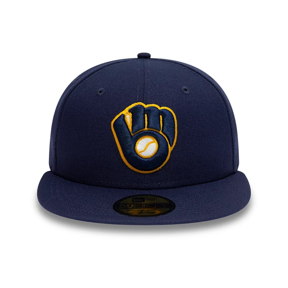 Milwaukee Brewers AC Perf Navy 59FIFTY Cap-zelvios
