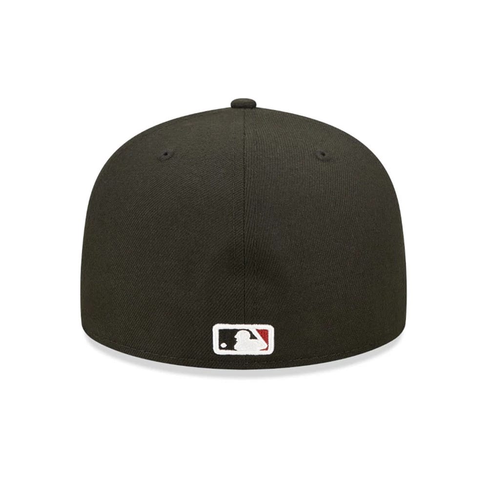 Arizona Diamondbacks Authentic On Field Game Black 59FIFTY Fitted Cap-zelvios