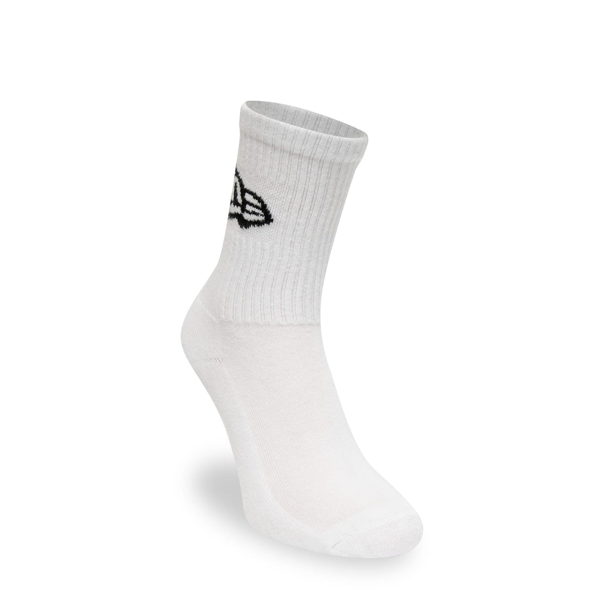 New Era Flag 3 Pack Crew White Sock-zelvios