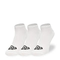 New Era Flag Sneaker 3 Pack White Socks-zelvios