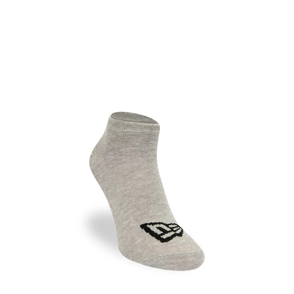 New Era Flag 3 Pack Grey, White and Black Socks-zelvios