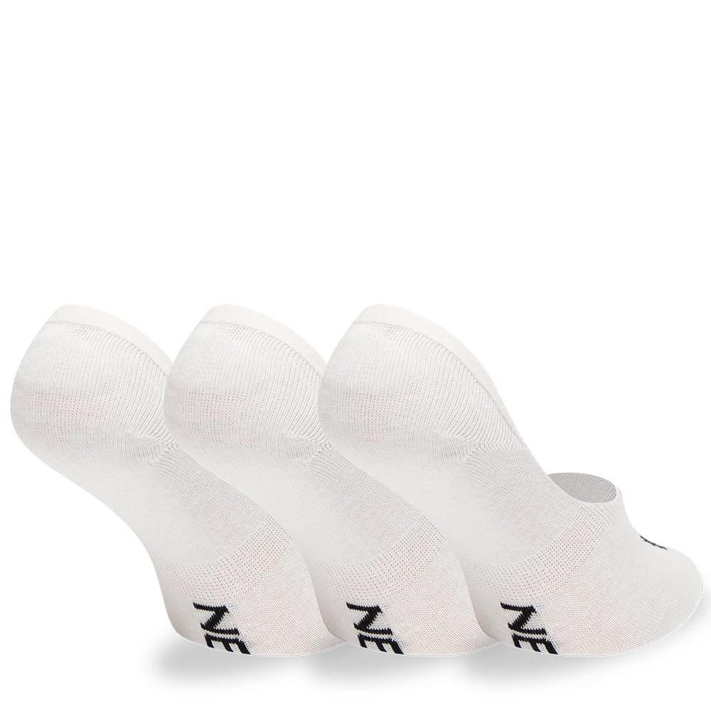 New Era Flag Invisible White Socks-zelvios