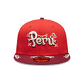 New Era Peru Red 59FIFTY Fitted Cap-zelvios
