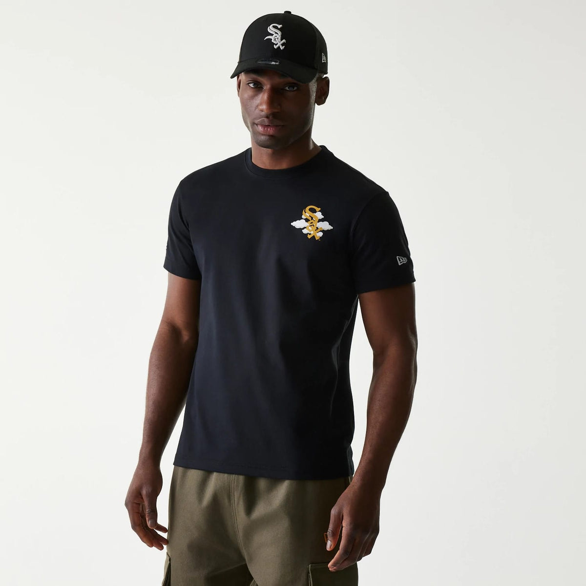 Chicago White Sox MLB 59FIFTY Pack Cloud Black T-Shirt-zelvios