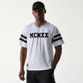 New Era Retro Sports White Mesh Jersey-zelvios