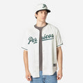 Puebla Pericos Mexico LMB On Field White On-Field Jersey-zelvios