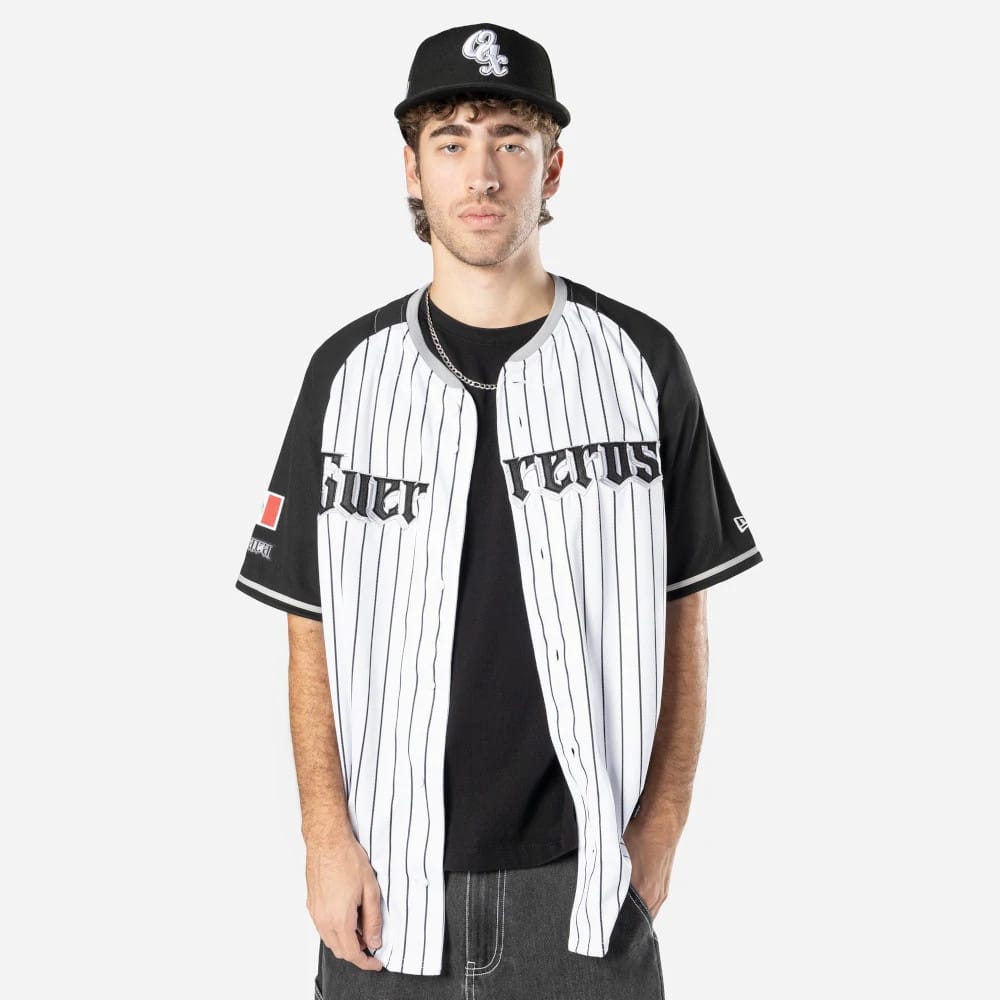 Oaxaca Guerreros Mexico LMB On Field White On-Field Jersey-zelvios