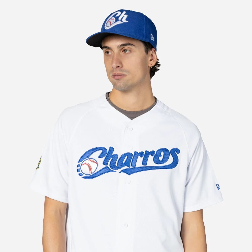 Charros De Jalisco Mexico LMB On Field White On-Field Jersey-zelvios