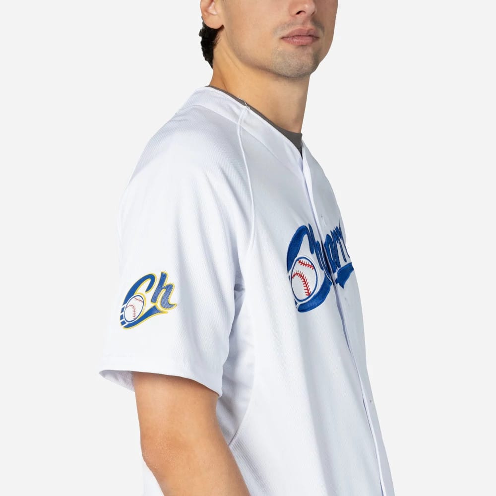 Charros De Jalisco Mexico LMB On Field White On-Field Jersey-zelvios