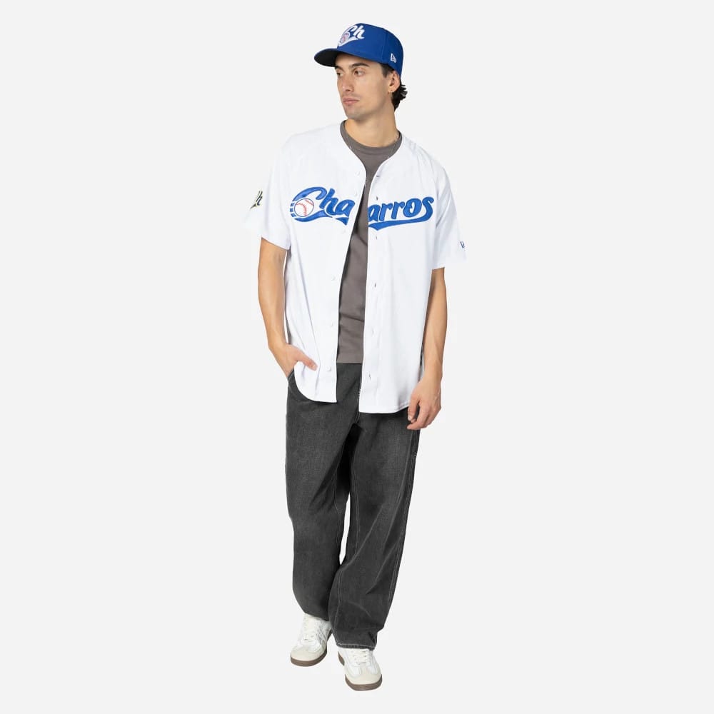 Charros De Jalisco Mexico LMB On Field White On-Field Jersey-zelvios