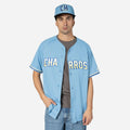 Charros De Jalisco Mexico LMB On Field Pastel Blue On-Field Jersey-zelvios