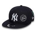 New York Yankees MLB X Saint Mxxxxxx Navy Retro Crown 9FIFTY Snapback Adjustable Cap-zelvios