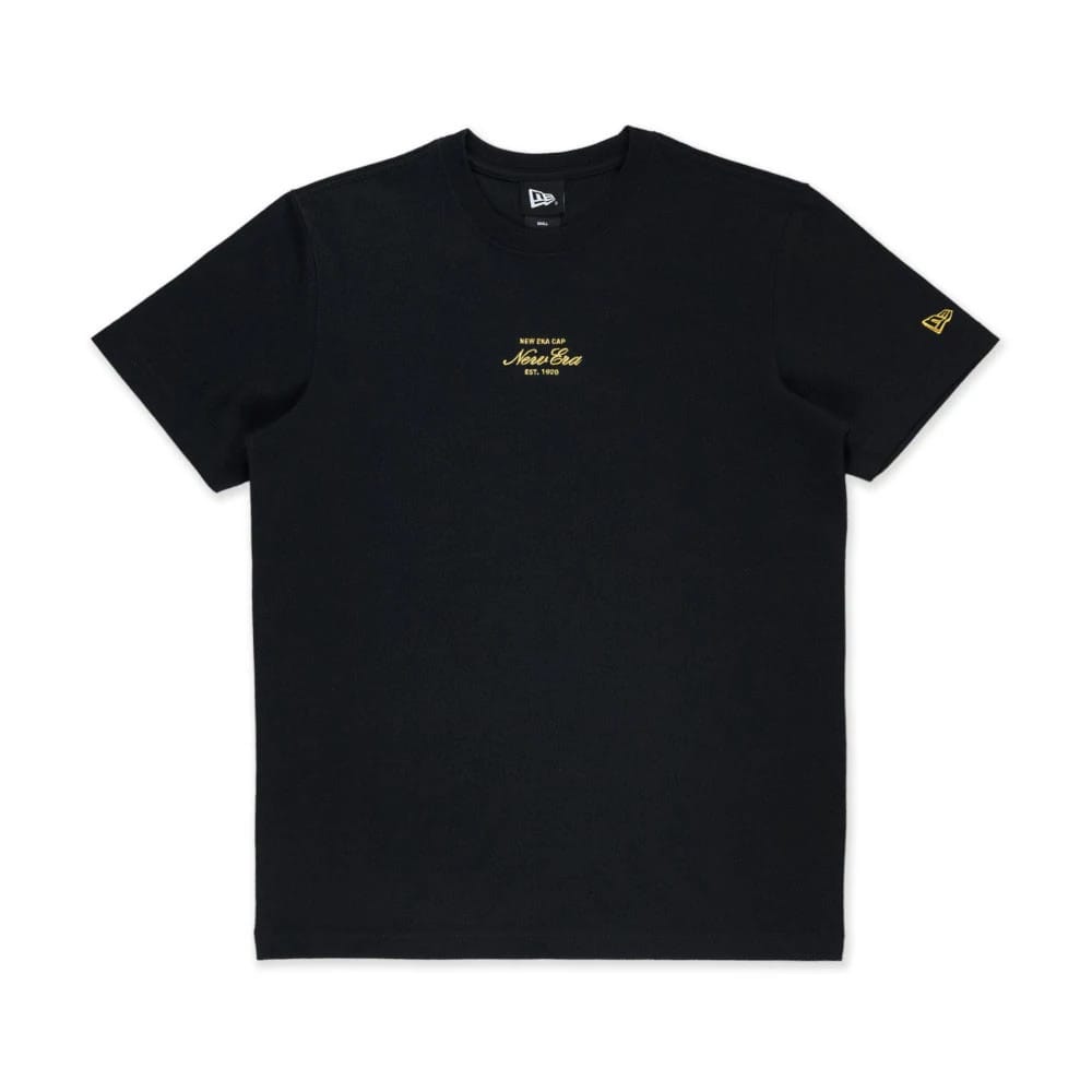 New Era NEC logo Black T-Shirt-zelvios