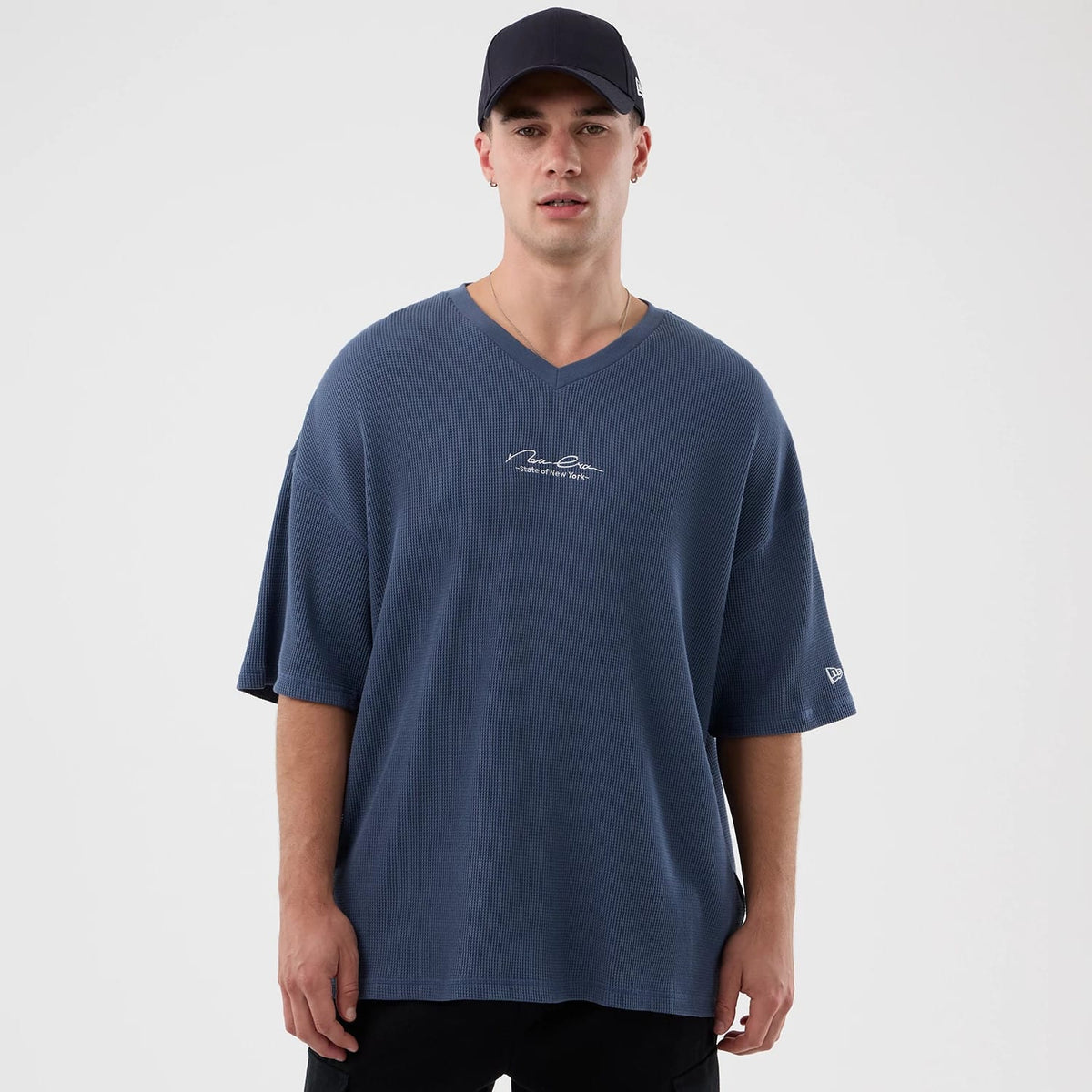 New Era Basic Blue T-Shirt-zelvios
