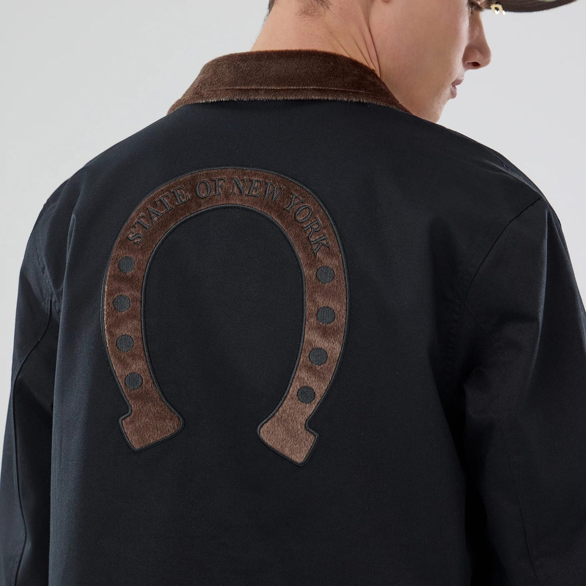 New Era Year Of The Horse Black Jacket-zelvios