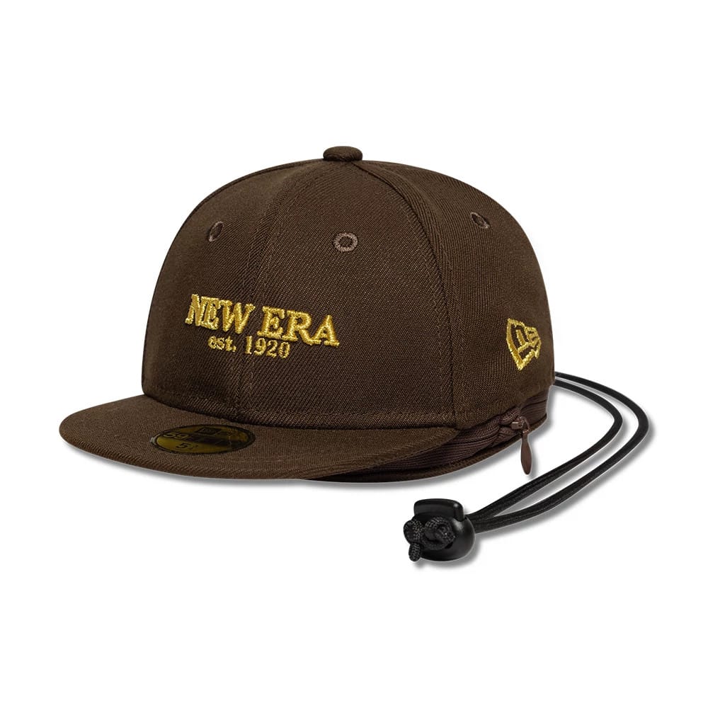 New Era Year Of The Horse Dark Brown Cap Pouch-zelvios