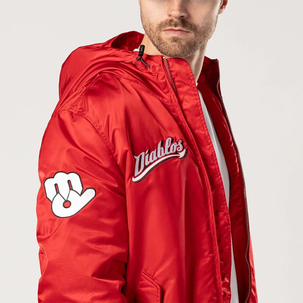 Mexico Diablos LMB X Alpha Red Jacket-kentox