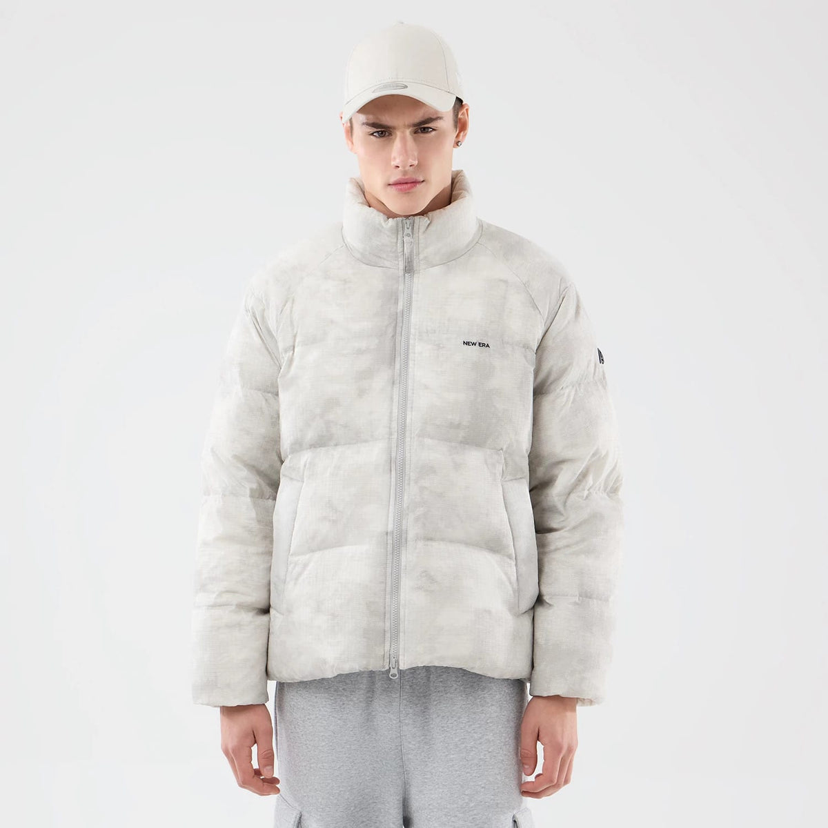 New Era Outdoor Natural Down Jacket-zelvios