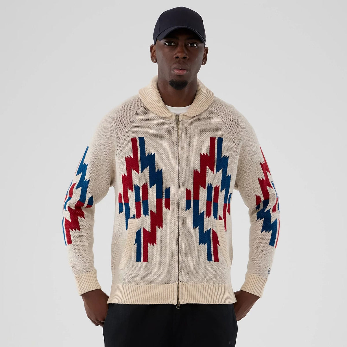 New Era Organic Cowichan Natural Cardigan-zelvios