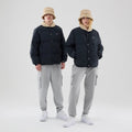 New Era Organic Boa Neck Navy Jacket-zelvios