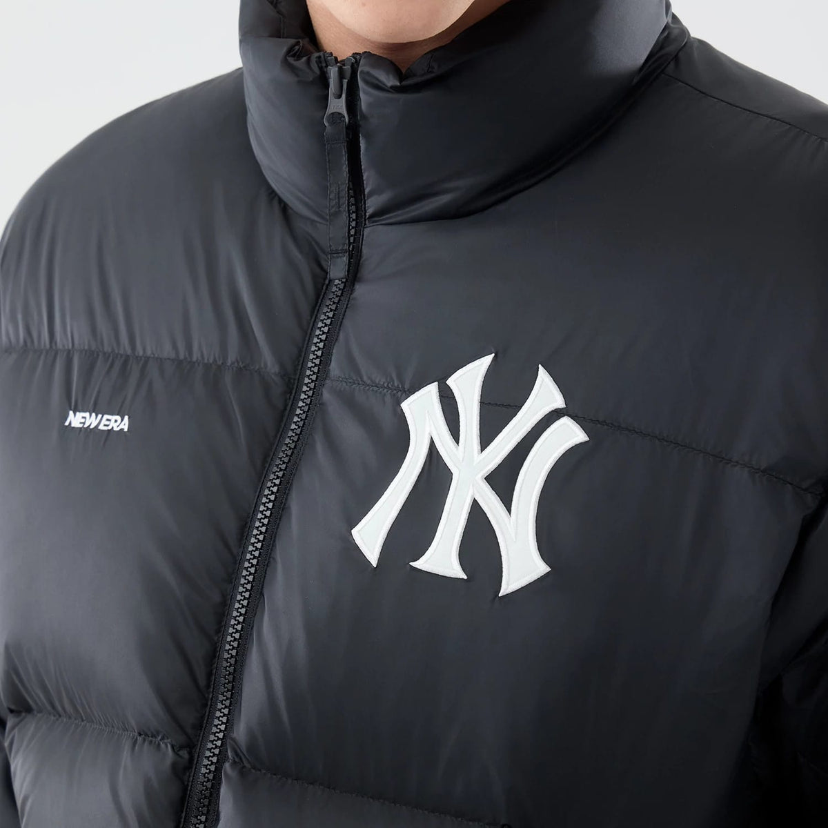 New York Yankees MLB Black Puffer Down Jacket-zelvios