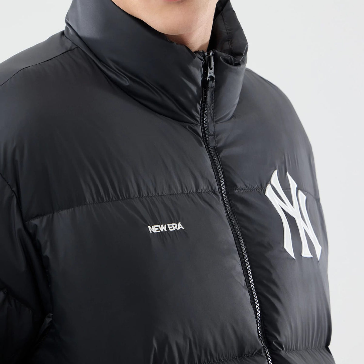 New York Yankees MLB Black Puffer Down Jacket-zelvios
