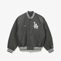 LA Dodgers MLB Grey Stadium Jacket-kentox