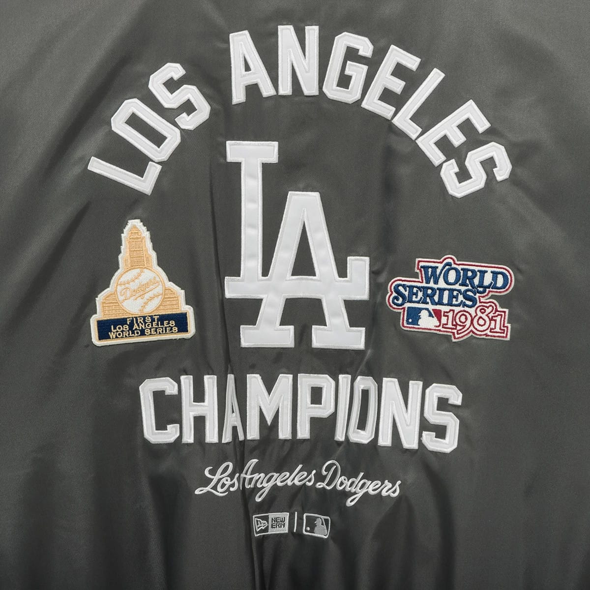 LA Dodgers MLB Grey Stadium Jacket-kentox