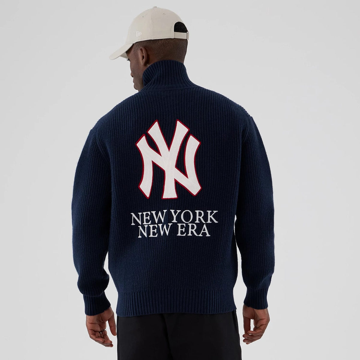 New York Yankees MLB Navy Cardigan-zelvios
