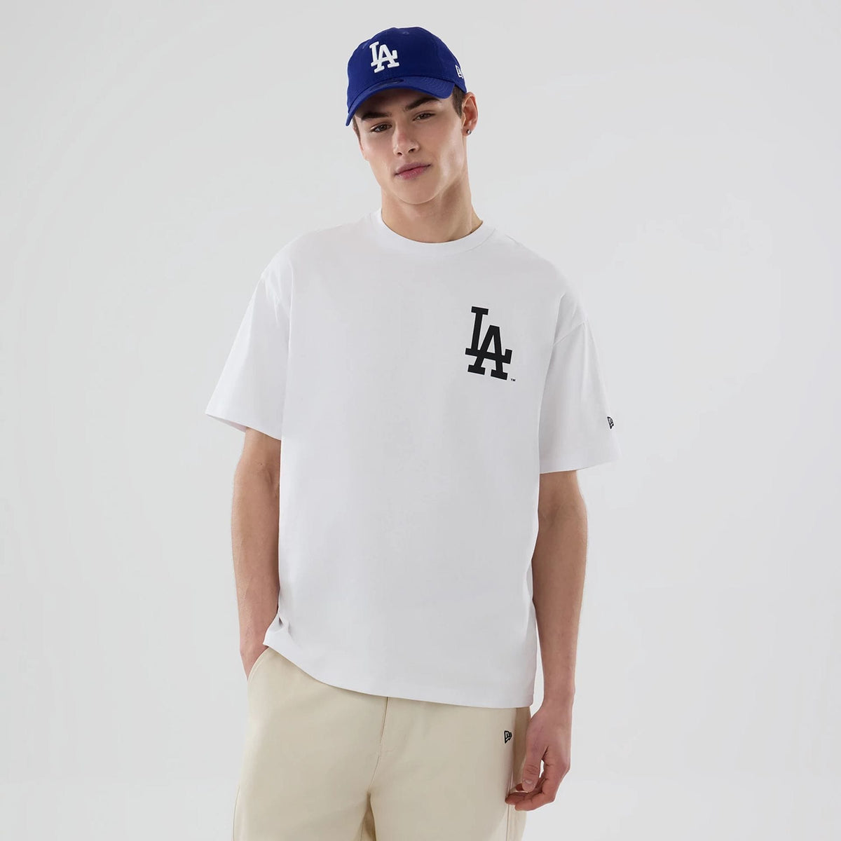 LA Dodgers MLB White T-Shirt-zelvios