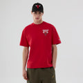 Chicago Bulls NBA logo Red T-Shirt-zelvios